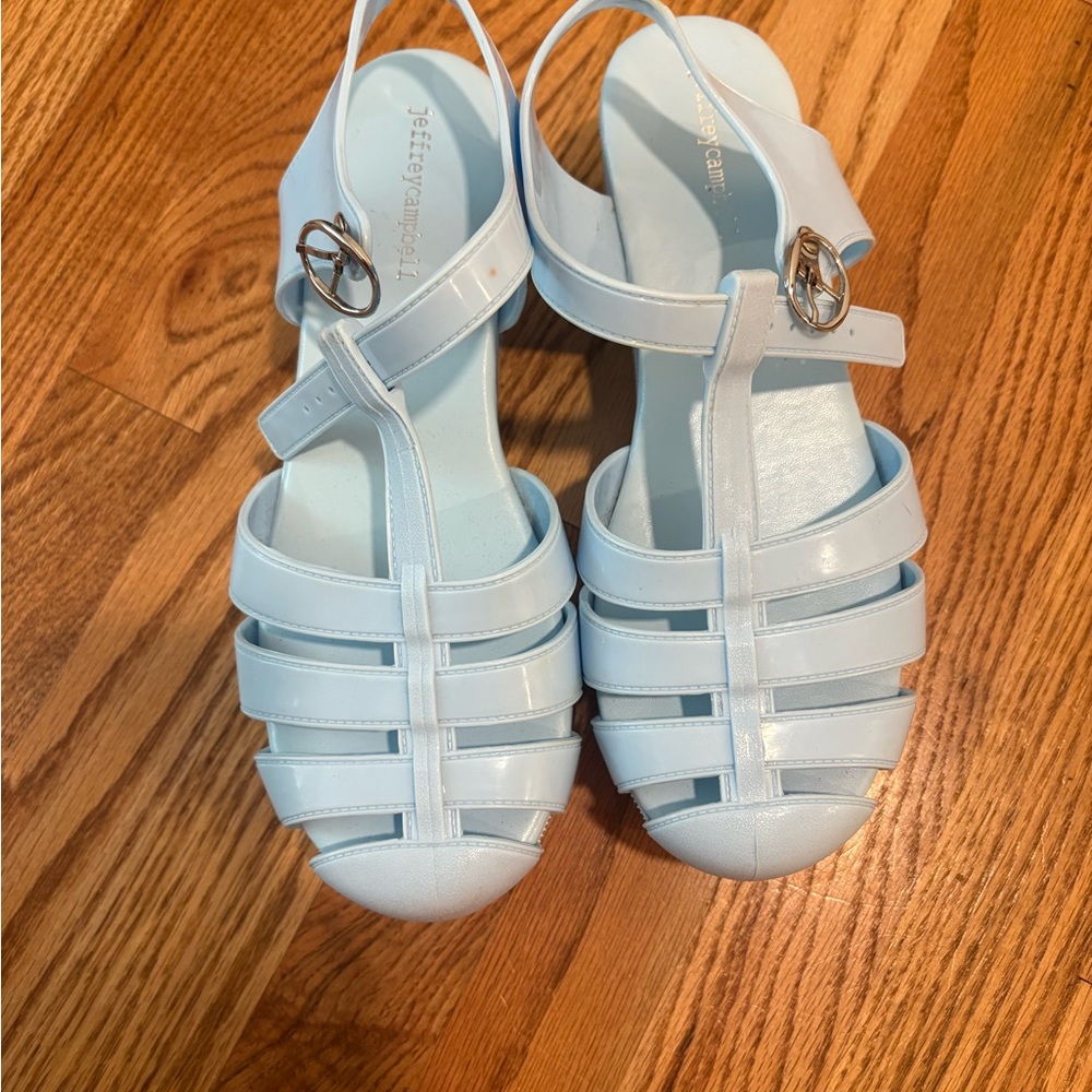 Women’s blue sandals